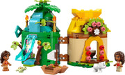 LEGO ǀ Disney Princess Moanas Island Fun Set, Buildable Toy with 2 Micro-Doll Figures and a House for Creative Play, Birthday Gift for 5 Plus Year Old Kids, Girls & Boys 43260