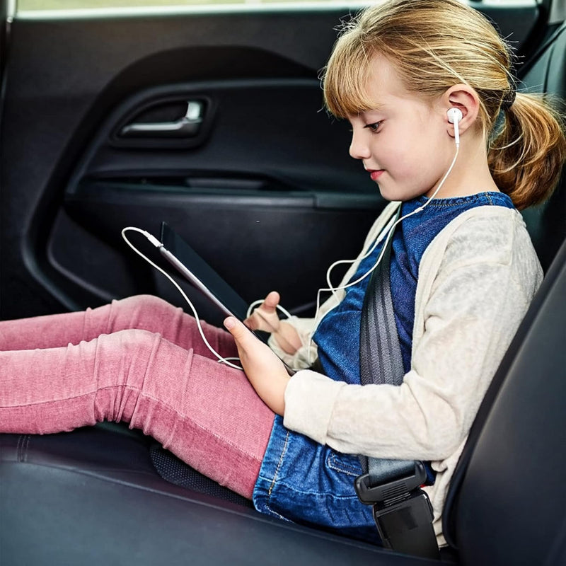 Car Seat Belt Lock Cover, Universal Fit, 2-Pack, Child Safety Buckle Protection