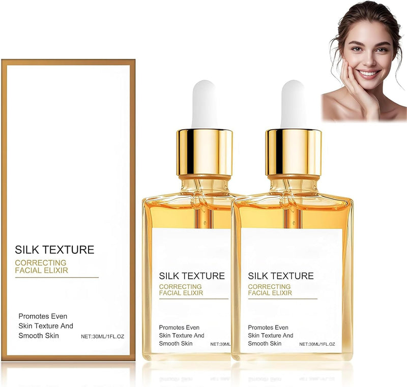 2PCS Silk Body Oil, Silk Body Oil for Women, Moisturising Body Oils with Vitamin E & Hyaluronic Acid, Moisturizing and Nourishing Formula, Refreshing Non-Greasy, Suitable for Face and Body