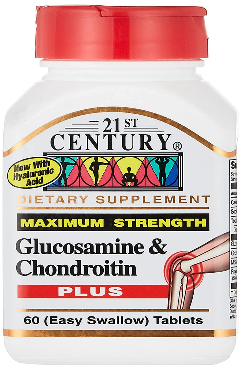 21st Century Glucosamine & Chondroitin Plus Tabs 60'S