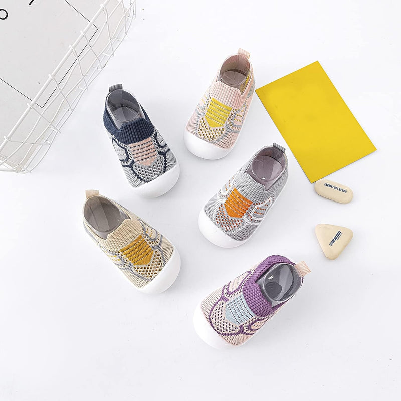 OAISNIT Baby Boy Girl Shoes Breathable Mesh Sneakers Lightweight Non-Slip Toddler Walking Shoes Infant First Walkers 6-24 Months