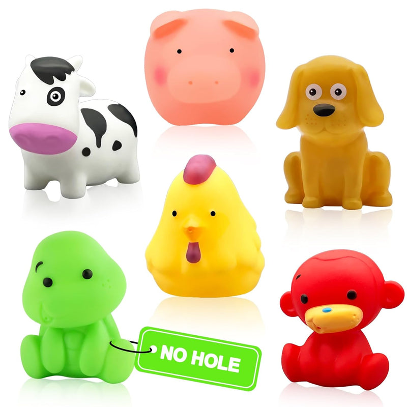 PARHILYAR Bath Toys for Kids 1-3 2-4 - No Hole No Mold Baby Bath Toys for 6-12-18-24 Months Bathtub Tub Water Pool Shower Toys for 1 2 3 4 Year Old Boys Children Birthday for Kids Toys Age 1-5