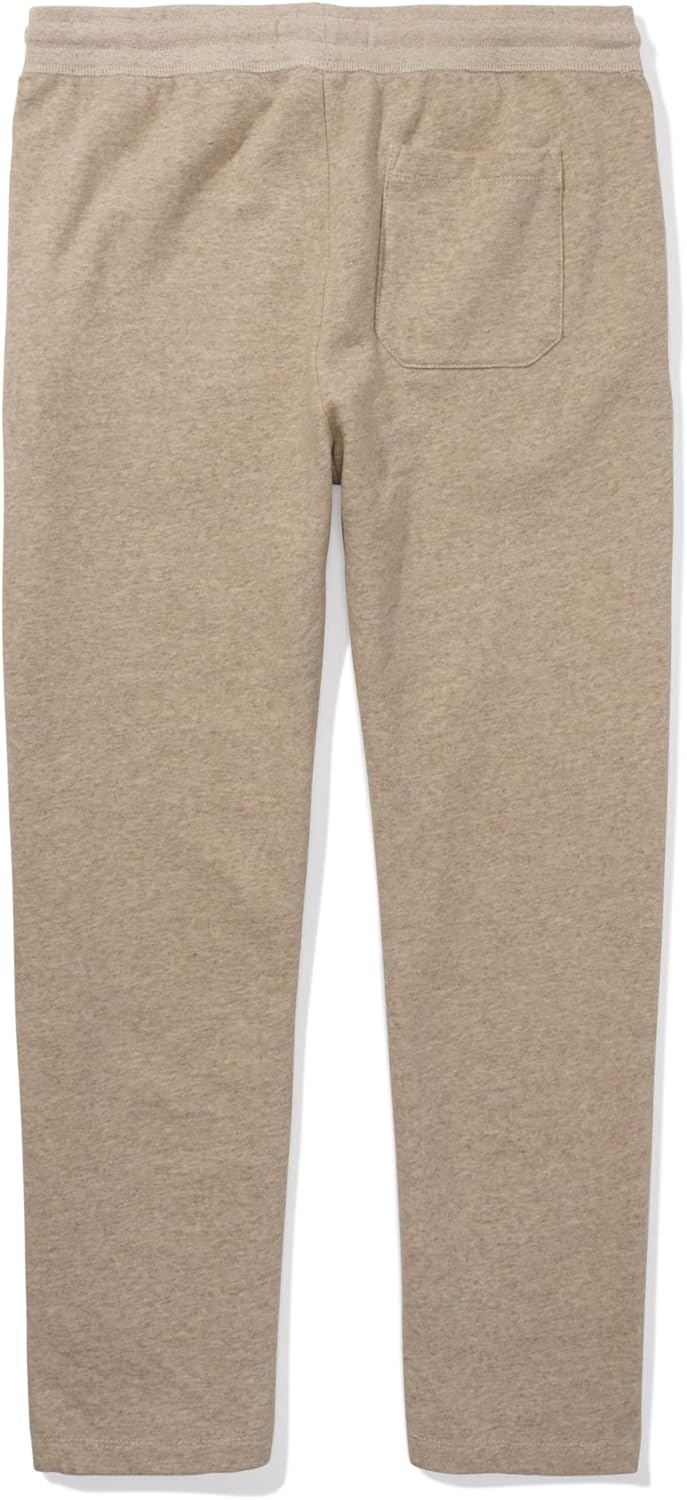 Mens Fleece Joggers Pants (pack of 1) - Oatmeal Heather