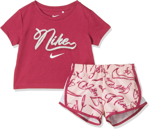 Unisex Kids Essentials All Over Print Tempo Set SET (pack of 1) - WASHED CORAL