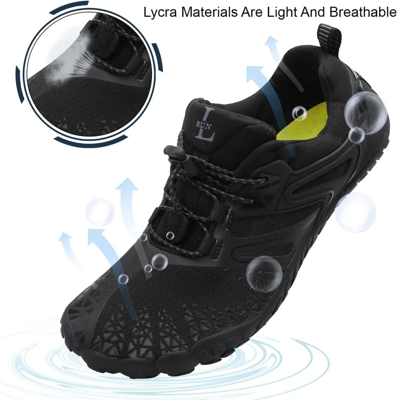 L-RUN Water Shoes Womens Mens Outdoor Quick Dry Barefoot Beach Swim Surf Diving Summer Sports Aqua Shoes