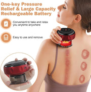 Electric Cupping Therapy Machine, 3 in 1 Cellulite Massager, Smart Dynamic Cupping Therapy Set, Rechargeable Gua Sha Cupping Massager, For Shoulders, Back and Neck, Various Areas