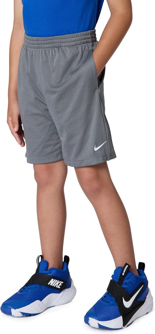 Unisex Kids B DF MULTI MESH SHORT SHORTS - SMOKEGREY