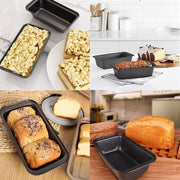 Showay Loaf Pan Bread Baking Mold, Tray, Tin For Home Kitchen Mold
