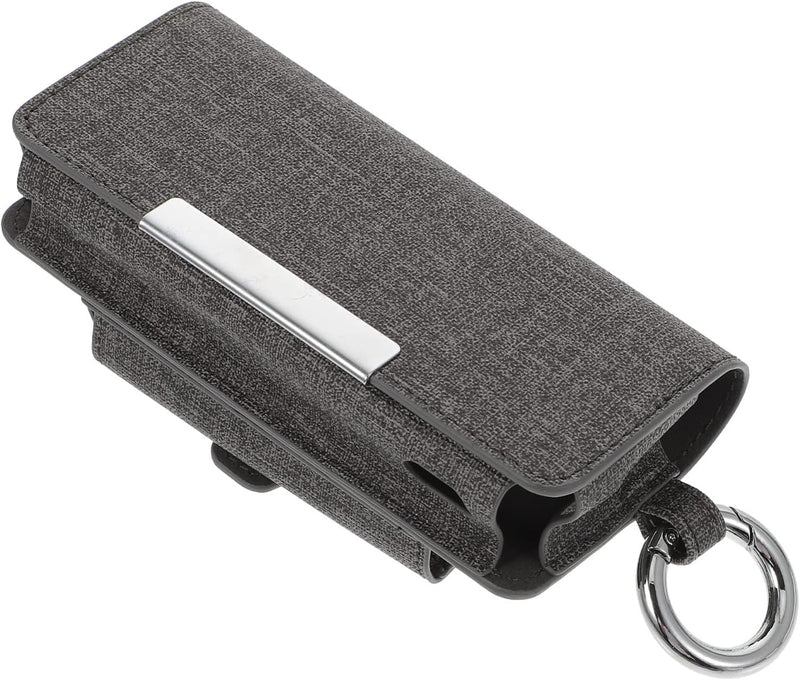 Case Compatible with IQO ILUMA PRIME PU Leather Cigarette Carry Case Cigarette Storage Wallet Cover