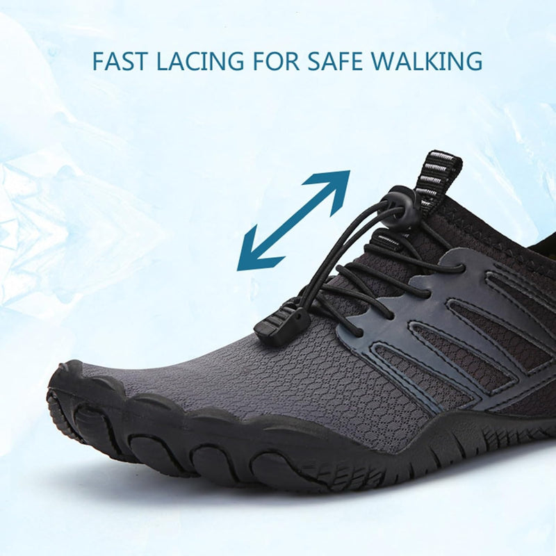 KAISUN Barefoot Shoes Men Women Quick Drying Water Shoes Summer Bathing Shoes Soft Lightweight Trail Running Shoes for Diving, Surfing, Hiking