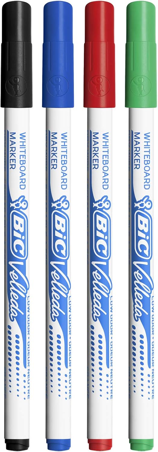 BIC Whiteboard-Marker Velleda 1721, 4 Stück