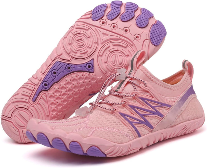 KAISUN Barefoot Shoes Men Women Quick Drying Water Shoes Summer Bathing Shoes Soft Lightweight Trail Running Shoes for Diving, Surfing, Hiking