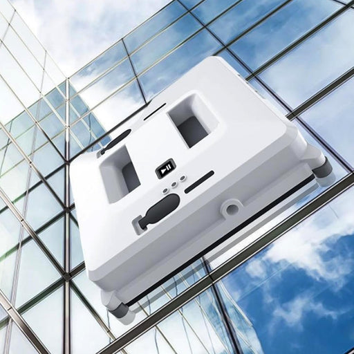 Smart Window Cleaner, Window Cleaning Robot with 3 Automatic Cleaning Modes Glass Cleaning Robot 3000pa Suction Power Window Cleaner Window Cleaning Device for High-Rise Glass Cleaning
