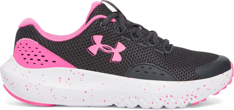 UA BGS Surge 4 unisex child Shoes - Anthracite / Aero Pink / Aero Pink