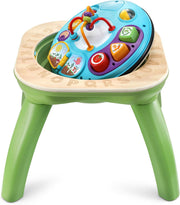 LeapFrog ABCs and Activities Wooden Table Educational play table with letters, numbers, and sensory activities that help toddlers build fine motor skills and early literacy knowledge.