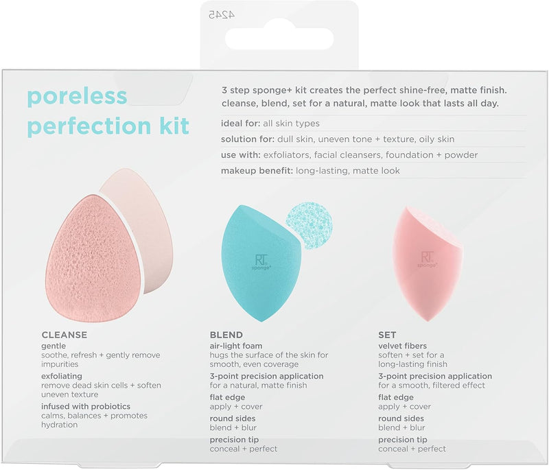 REAL TECHNIQUES Facial Makeup Brush - 13Ml (Packaging And Handle Model May Vary)