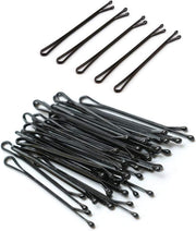 100 pieces Hair Bobby pins,Shaped Hair Pins Hair Styling Pins Black hair grips,Hair Clips, Hair Bob Pins,Straight plate hairpin Hair Clips for Girls Kids Women Hair Accessories