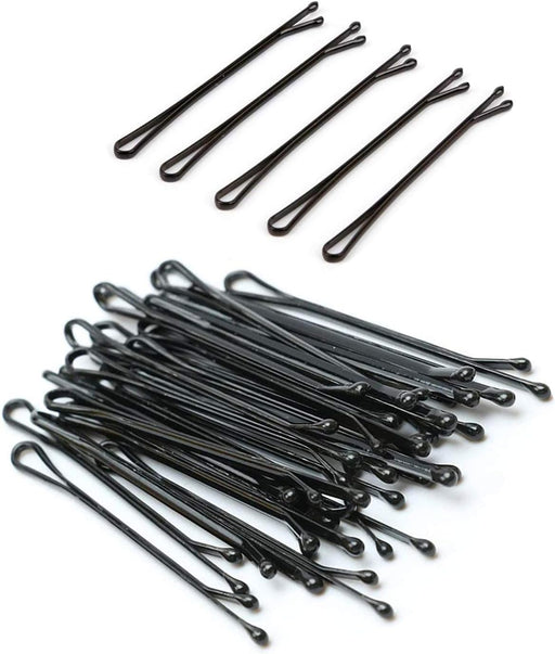 100 pieces Hair Bobby pins,Shaped Hair Pins Hair Styling Pins Black hair grips,Hair Clips, Hair Bob Pins,Straight plate hairpin Hair Clips for Girls Kids Women Hair Accessories