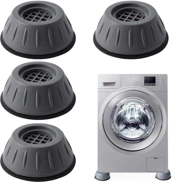 SKY-TOUCH 4pcs Anti Vibration Pads for Washer Dryer Shock and Noise Cancellation, Washing Machine Stand to Prevent Shifting, Shaking Walking for Home