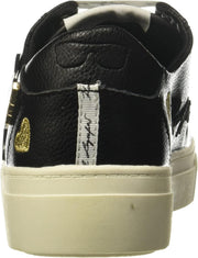 Paris Women's Cate Pins Sneaker, Black, 38 EU