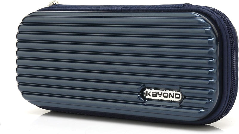 Hard Pencil Case PC Hard Shell case for Executive Fountain Pen,Ballpoint Pen,Stylus Touch Pen - Blue