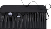 e.l.f. Ultimate Makeup Brush Set & Travel Roll, 17-Piece Brush Kit, Brushes For Eyeshadow, Foundation, Powder, Concealer & more, Vegan & Cruelty-free
