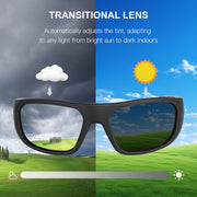 OhO sunshine Smart Glasses Unisex,Polarized Sunglasses with Bluetooth Speaker,Athletic/Outdoor UV Protection and Voice Control