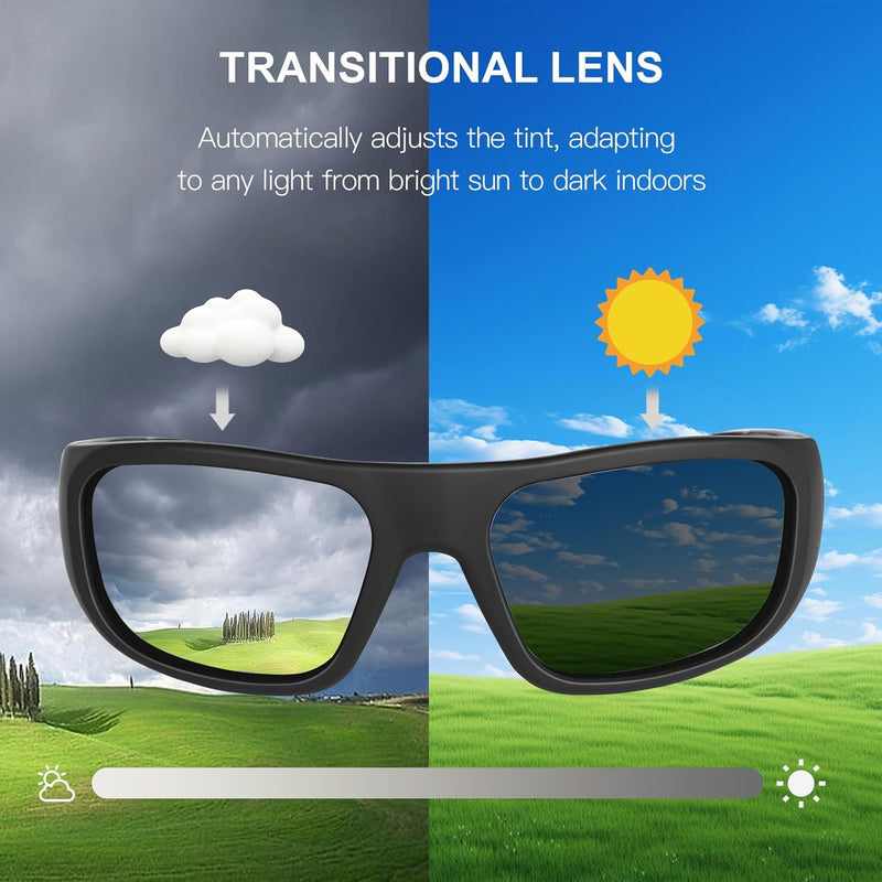 OhO sunshine Smart Glasses Unisex,Polarized Sunglasses with Bluetooth Speaker,Athletic/Outdoor UV Protection and Voice Control