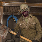 MOLEZU Vampire Mask Zombie Head Mask for Adult, Scary Horror Creepy Demon Monster Mask for Halloween Costume Party.