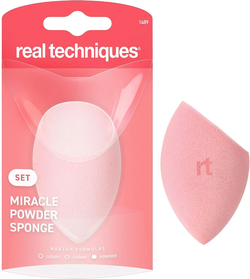 Miracle Complexion Sponge & Miracle Powder Sponge Duo Pack for Foundation & Powders 124 g - 1 Count (Pack of 1) Miracle Powder Sponge
