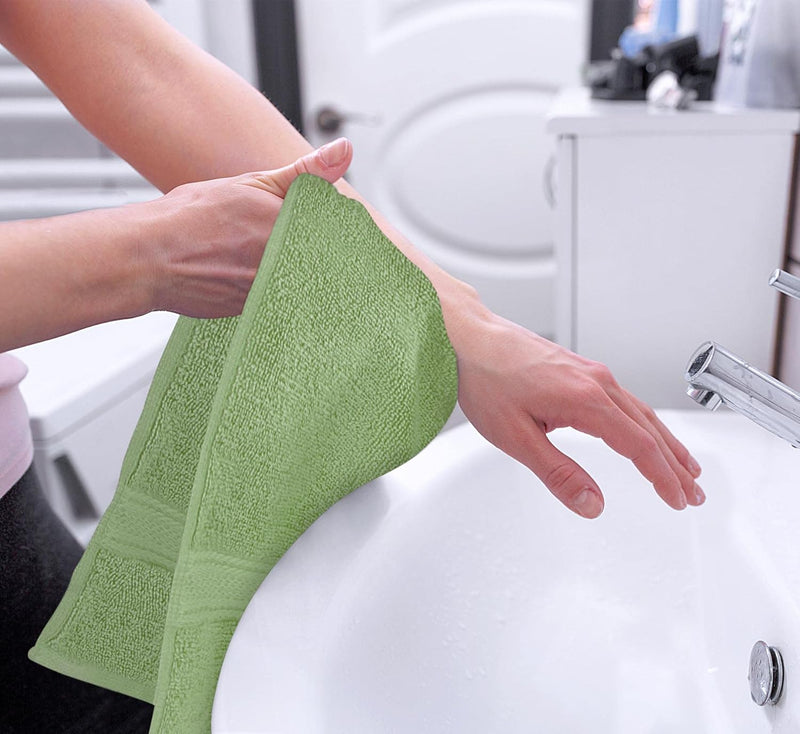 Utopia Towels - Premium Hand Towels - 100% Combed Ring Spun Cotton, Ultra Soft and Highly Absorbent, Extra Large Thick Hand towels 41 x 71 cm, Hotel & Spa Quality Hand Towels (6-Pack) (White)…