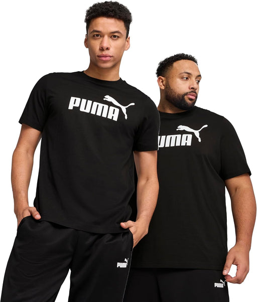mens ESS No.1 Logo Tee SHIRT (pack of 1) - PUMA Black