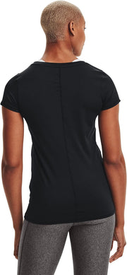 womens LG T-shirt - Black / / Metallic Silver