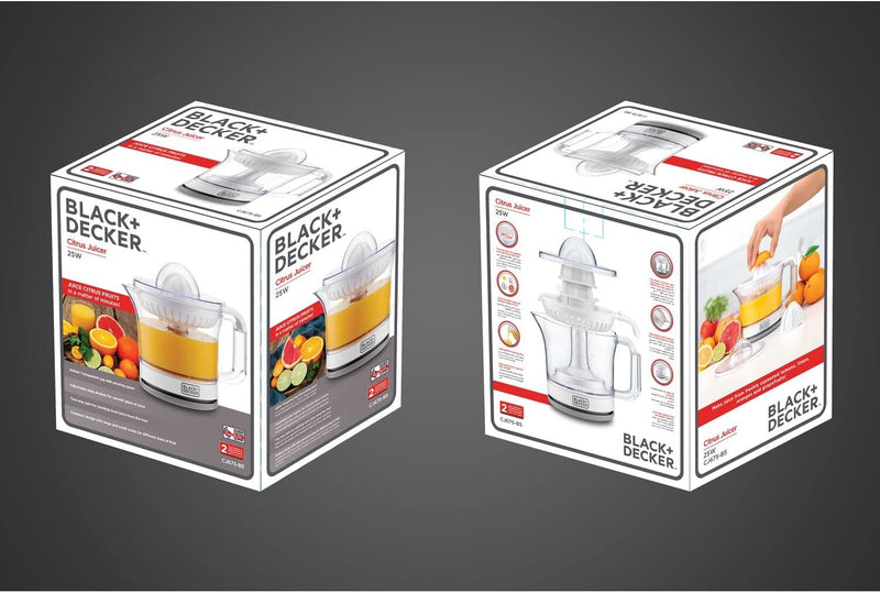 Black & Decker Citrus juicer 600 ML CJ675-B5