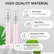 Mini Spray Bottles 70PCS 10ML Clear Glass Perfume Bottles Refillable Fine Mist Spray Bottles Empty Fragrance Sample Spray Containers Cosmetics Atomizer for Cleaning,Travel,Essential Oils - 10ML 70PCS