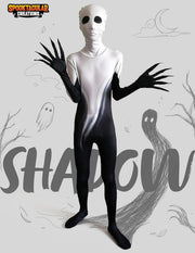 Spooktacular Creations Scary Shadow Costume, Deluxe Kids Halloween Costume Set for Halloween Dress up Party