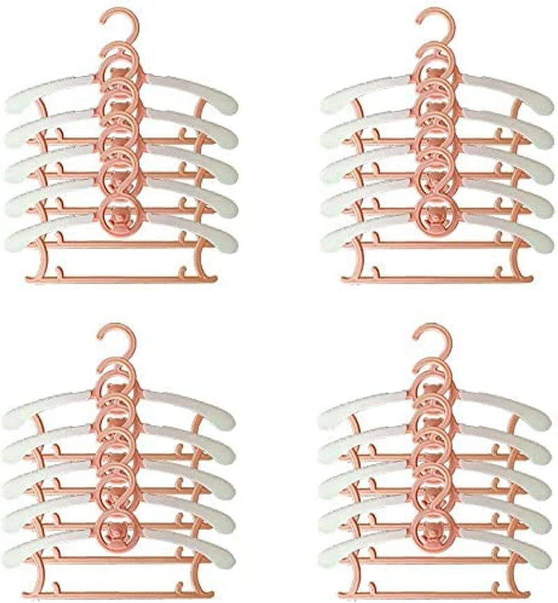NC Baby Hangers Adjustable for Infants Toddlers 11" - 14" Children Coat Hangers Kids Child Nursery Closet Hangers Non-Slip Extendable Laundry Infant Hangers for Newborn to Teenagers Clothes 20pcs