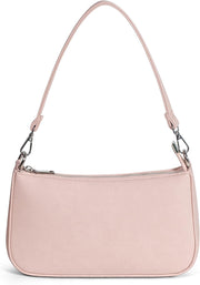 Small Shoulder bag with 2 Removable Straps Cross Body Clutch Purse Handbag for Women - Light Pink