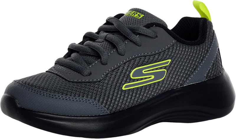SELECTORS unisex-child Shoes - CHARCOAL/BLACK/LIME