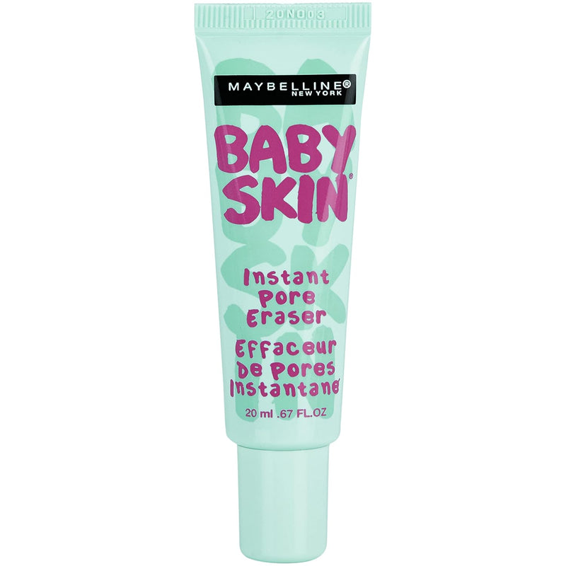 Maybelline New York Foundation Primer, Instant Pore Eraser Foundation, Smooth Matte Finish, Blurs Pores, Baby Skin
