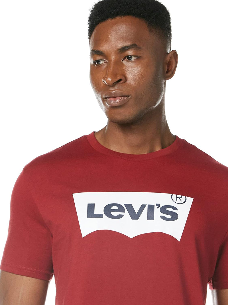Levi's Men's Crewneck Classic Batwing Logo T-shirt