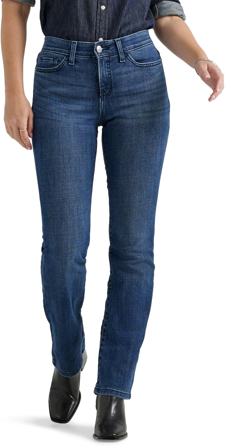 womens Flex Motion Regular Fit Bootcut Jean Jeans