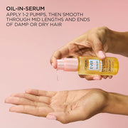 Bond Repair Oil-in-Serum for Damaged, Color Treated Hair, Heat Protectant, Strengthens Weak Bonds, Intense Shine and Frizz Control, EverPure, 1.6 Fl Oz