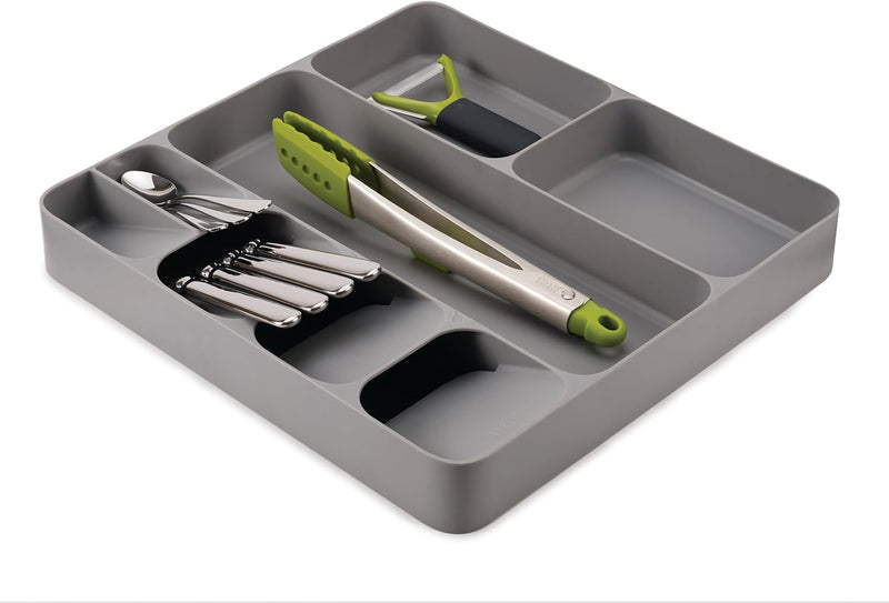 Joseph Joseph 85141 Drawerstore Kitchen Drawer Organizer Tray Large 85152. - Gray Utensil & Gadget Organizer