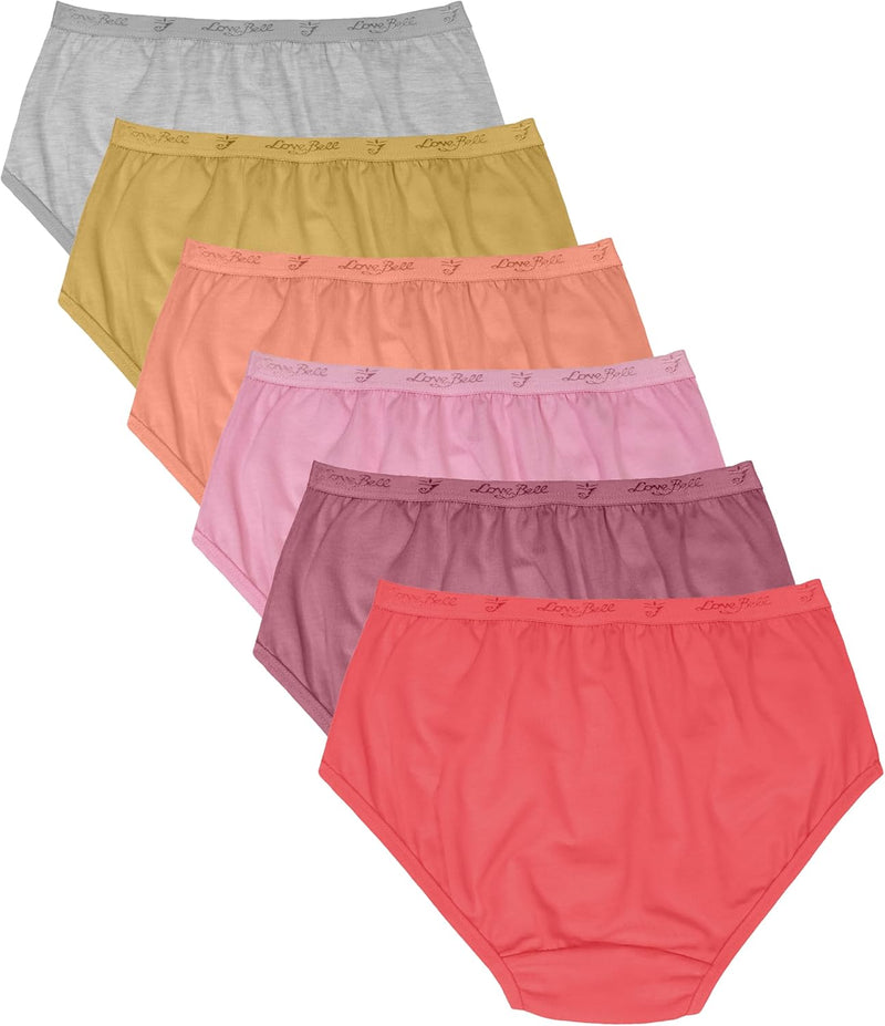 Premium Cotton Four-way stretch Panties - MULTIPACK - Regular and Plus Sizes - Classic Briefs for Women
