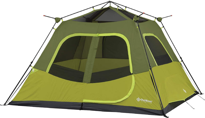 OUTDOOR 6 PERSON INSTANT CABIN TENT 10' x 9'