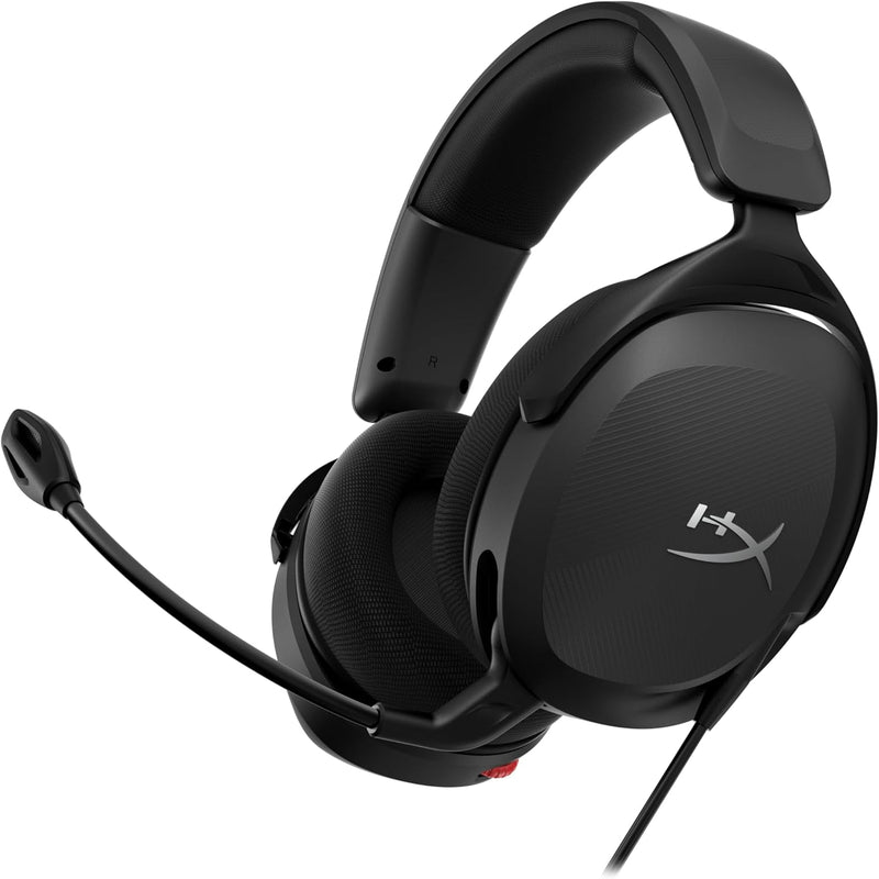 HyperX Cloud Stinger 2 Core DTS Headphone X Spatial Audio Gaming Headset, Black, Medium, Wired - Medium Black