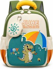 Age 1-3 Toddler Backpack Boy Girl Kids Baby Anti-lost Bag Cute Animal Children Kindergarten Angel Schoolbag - GR01