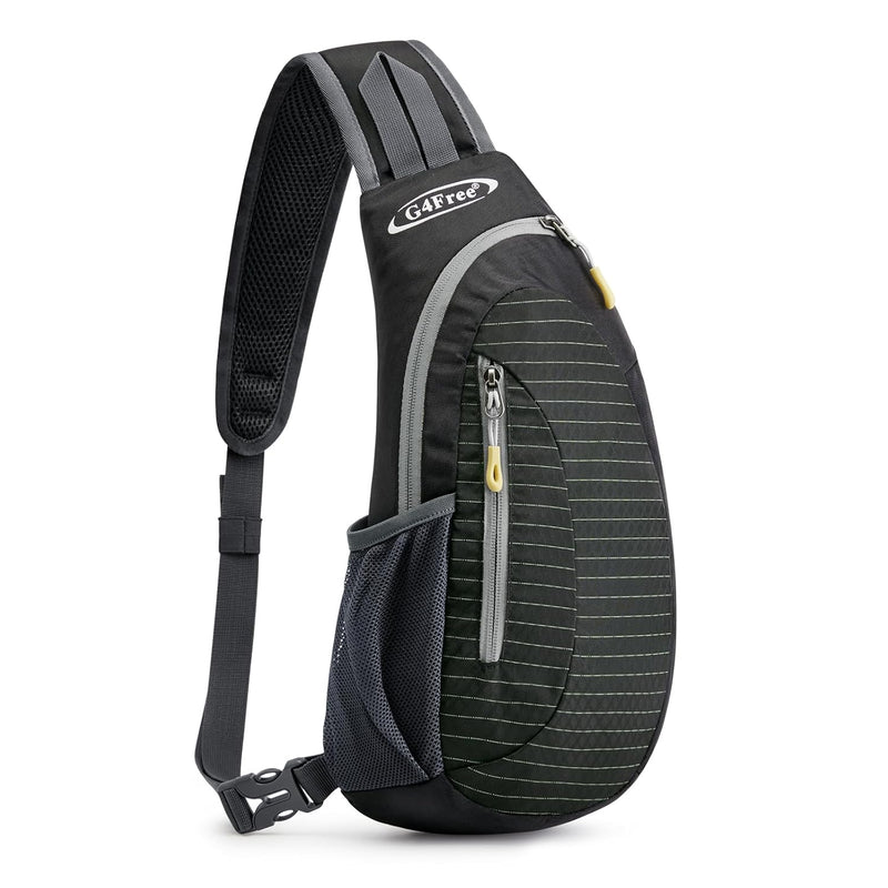 G4Free Small Sling Bag Crossbody Chest Bag Shoulder Backpack Outdoor Anti Theft