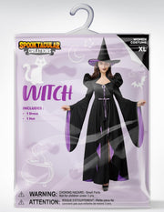 Spooktacular Creations Classic Witch Womens Halloween Costumes 2026, Costume with Witch Dress Hat Accessory for Cosplay
